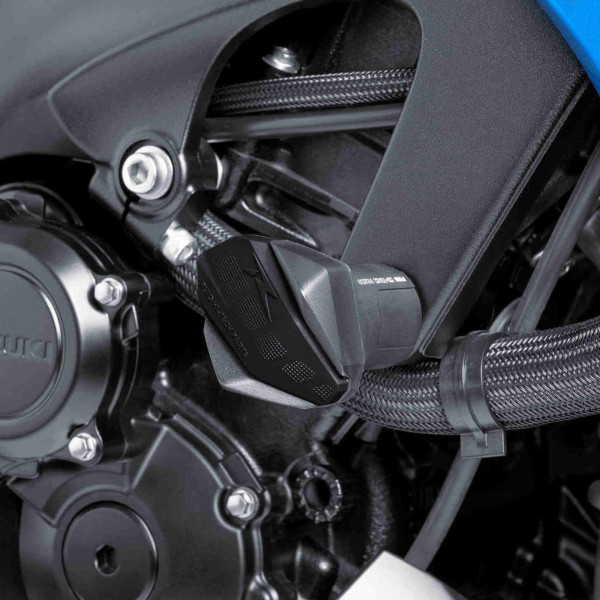 Puig Puig replacement r12 frame sliders (rubber caps only) | black